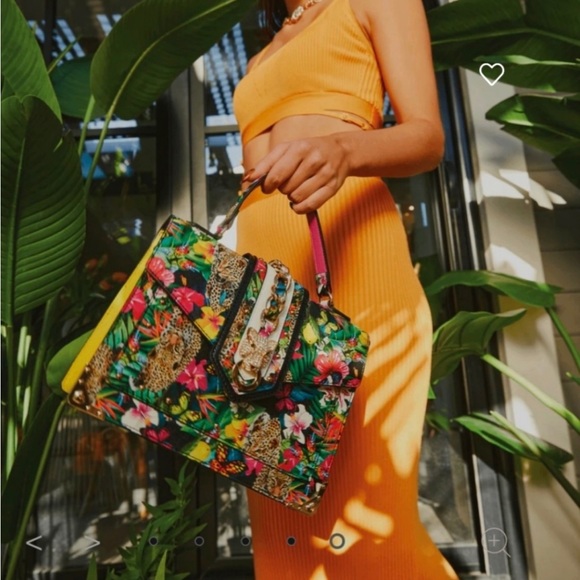 Aldo Bags Nwt Aldo Baro Faux Leather Tiger Jungle Print Poshmark